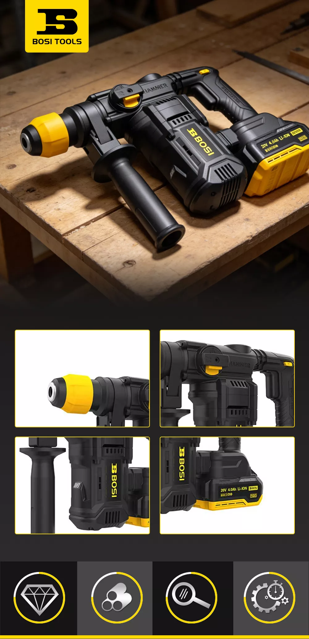 Li-ion Brushless Hammer